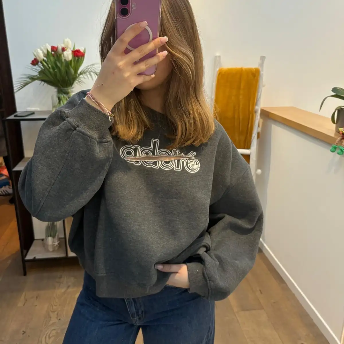 Sweat CLARENCE (gris)