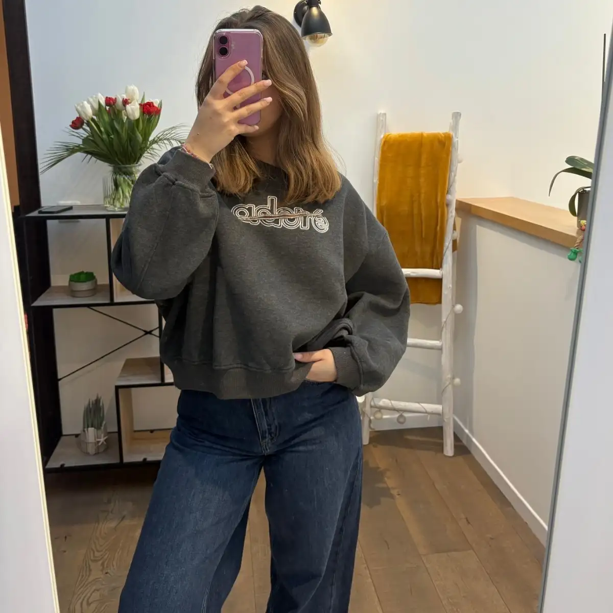 Sweat CLARENCE (gris)