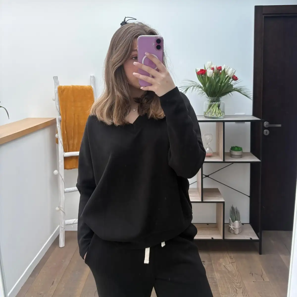 Sweat-shirt DOLORES (noir)