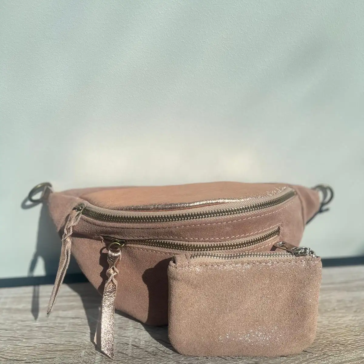 Pochette Louise Taupe